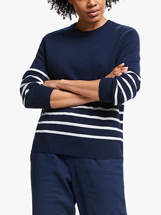Collection WEEKEND by John Lewis Stripe Cashmere Jumper