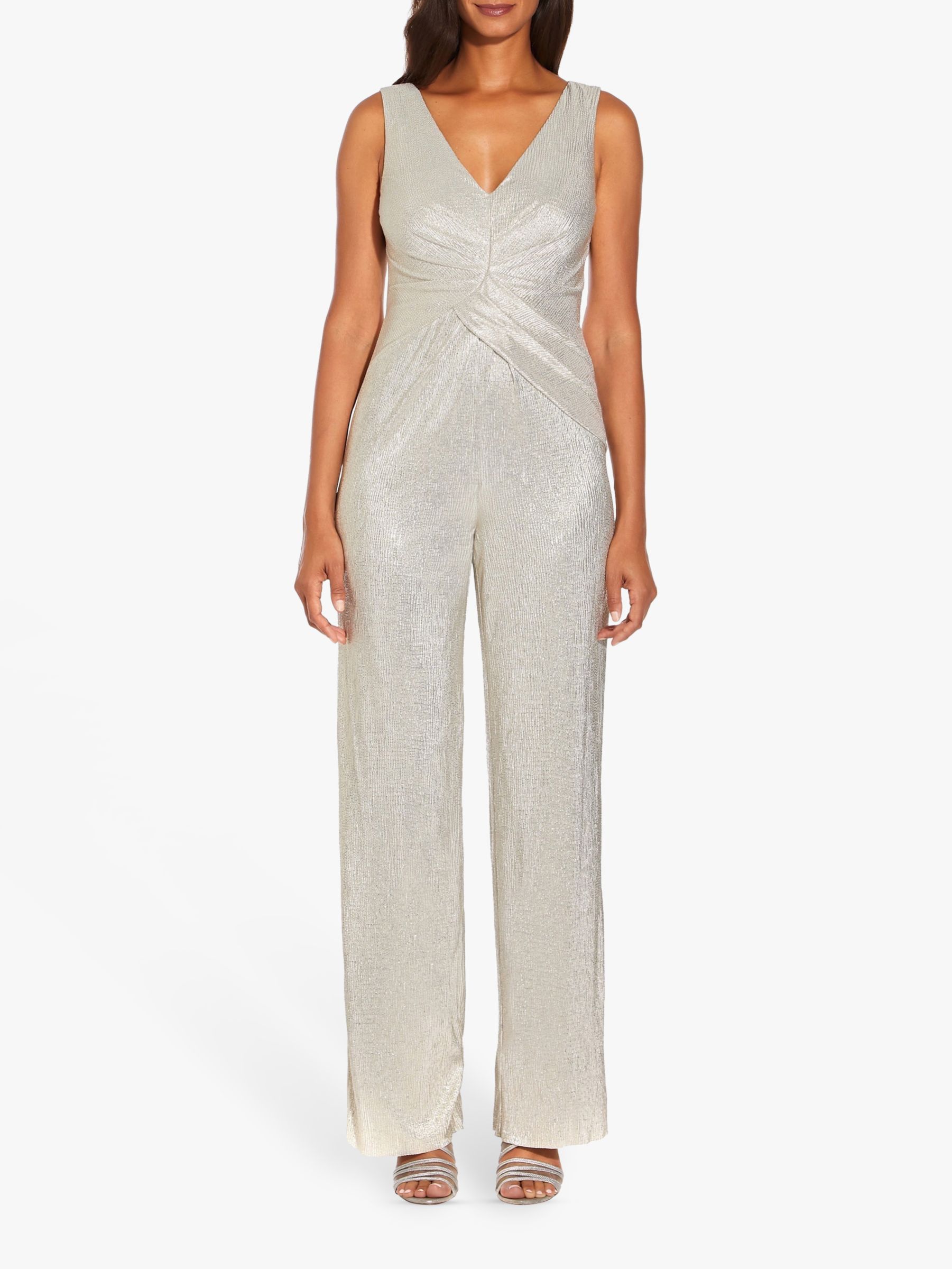 white gold jumpsuit