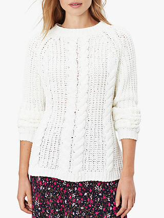 Joules Seaford Chenille Chunky Cable Knit Jumper