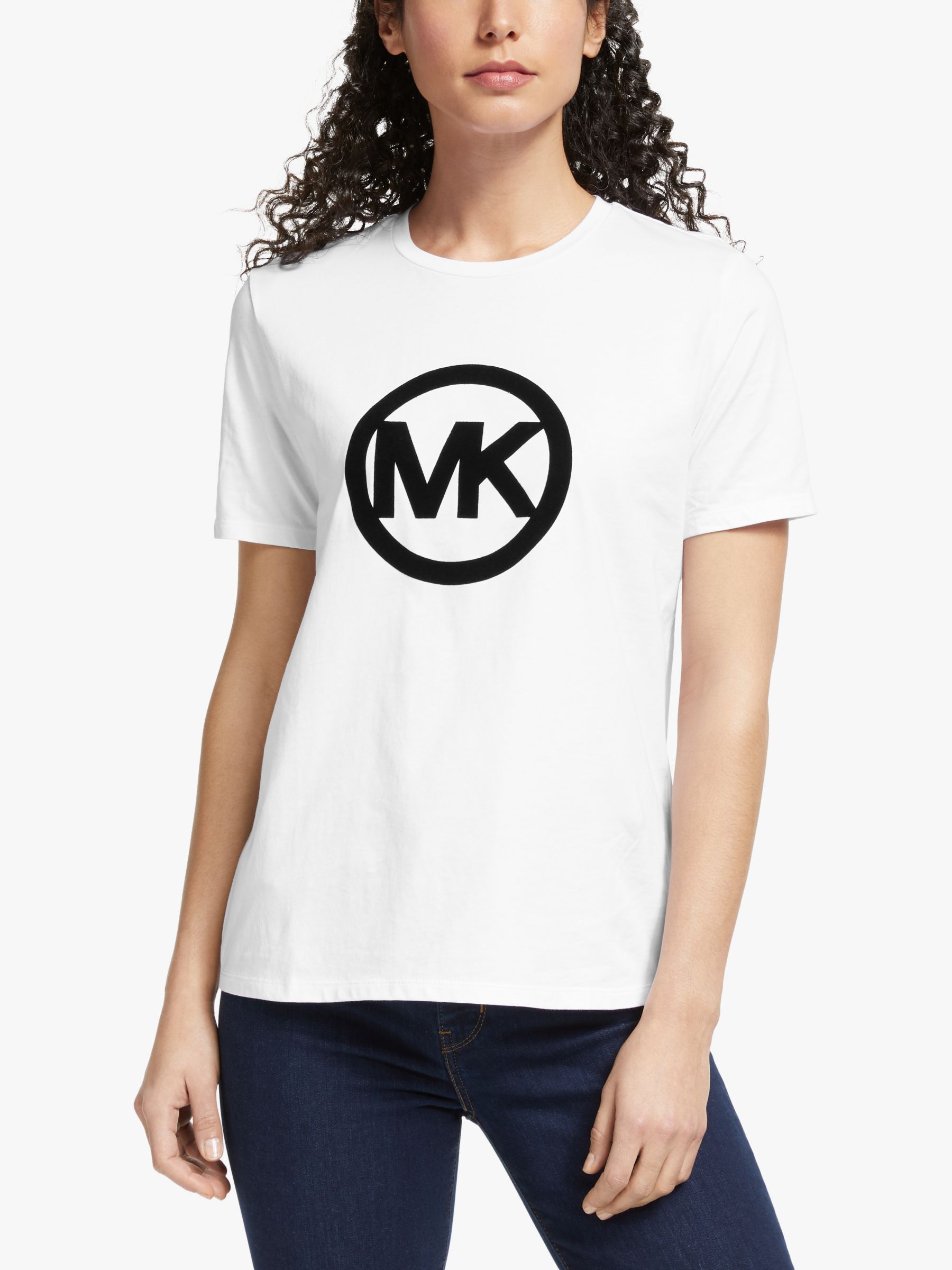 Michael Kors Circle Logo T-Shirt, White 