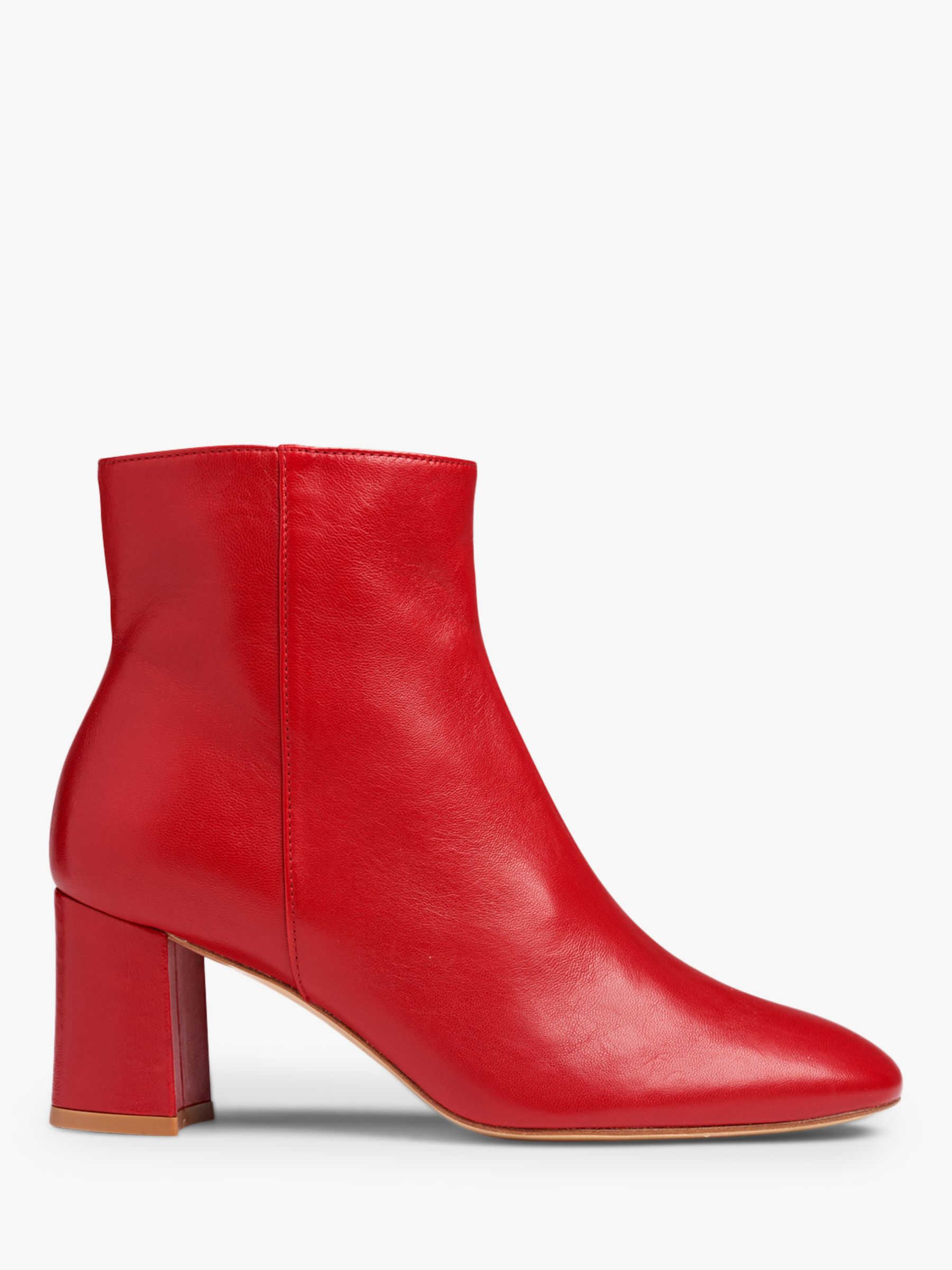 L.K.Bennett Jette Leather Ankle Boots at John Lewis & Partners