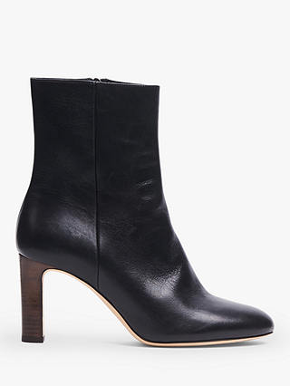 L.K.Bennett Mirabelle Leather Ankle Boots, Black