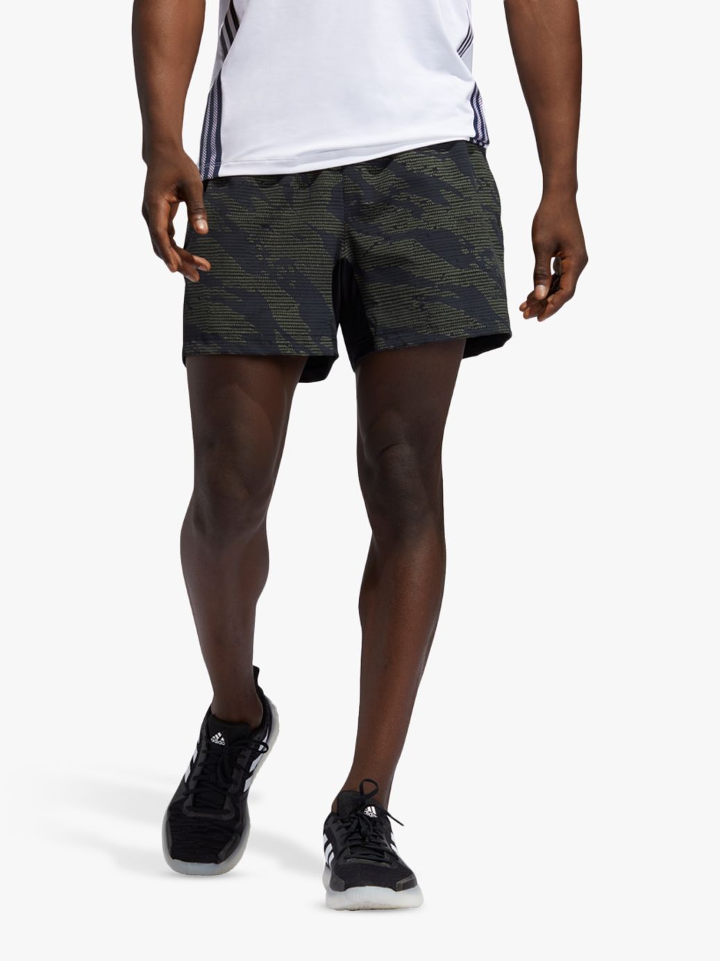 adidas black camo shorts