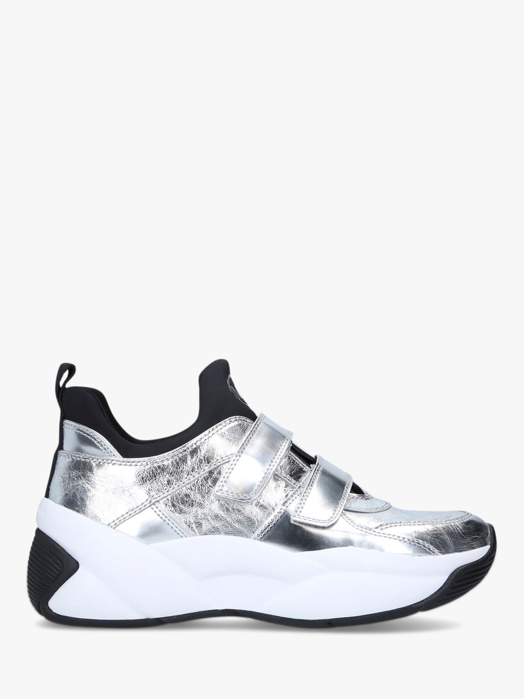 michael kors silver trainers