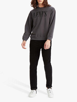 Levi's Relaxed Graphic Crew Neck Sweatshirt, Forged Iron