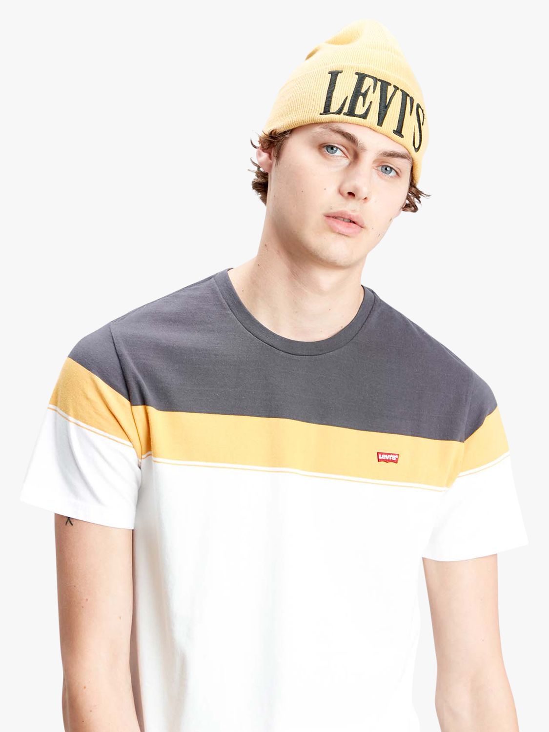 levi's colour block t shirt