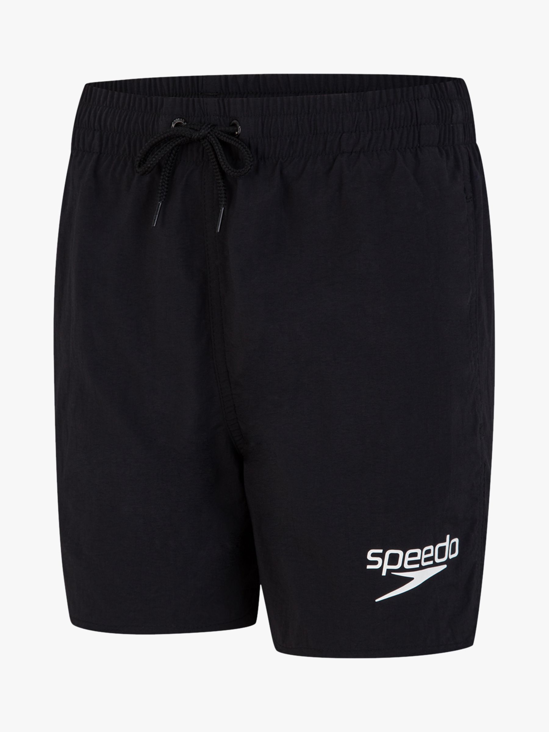 Speedo Boys' Essentials 13" Swim Shorts, Black, XS