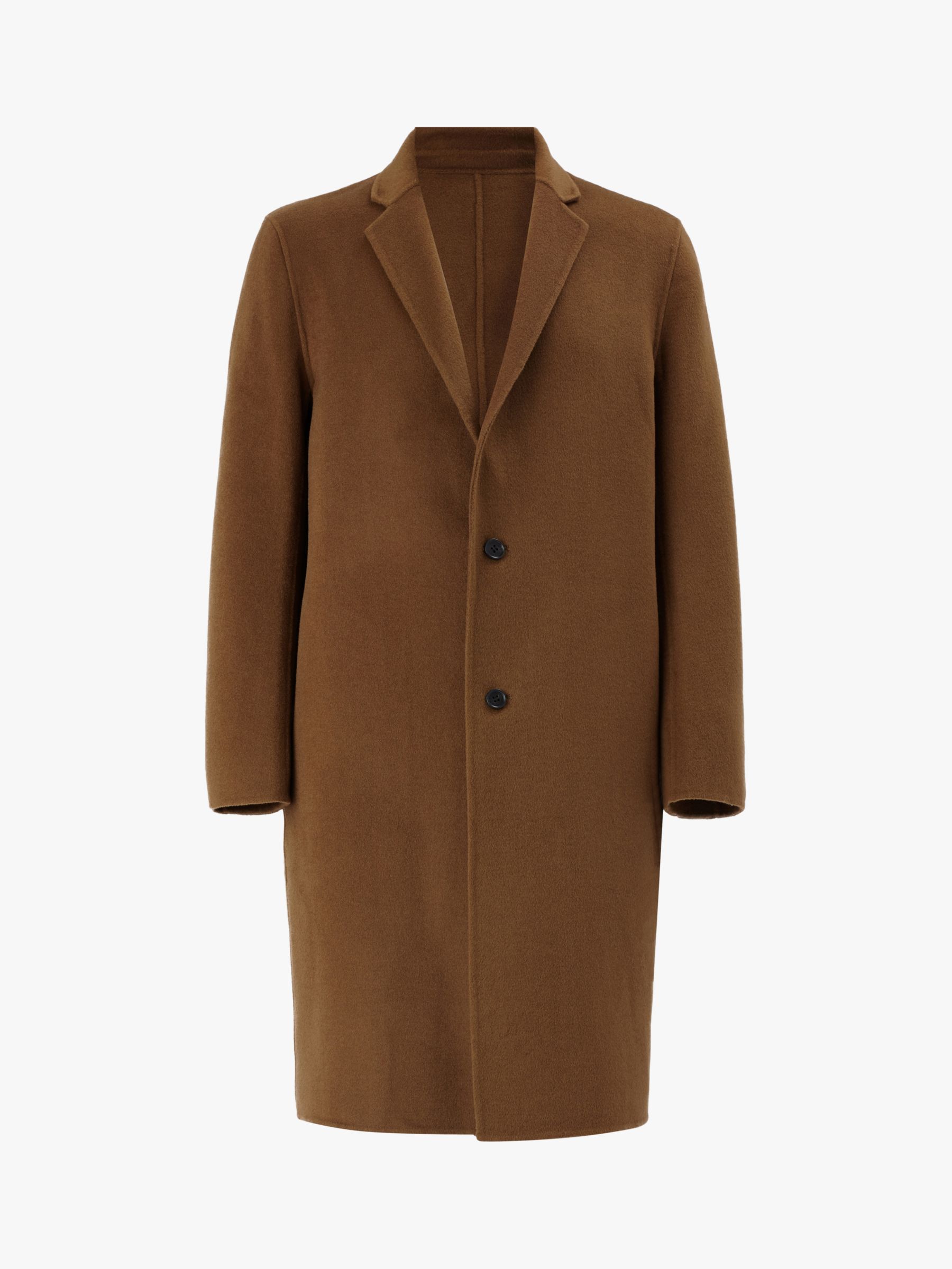 AllSaints Hanson Coat, Ochre Brown