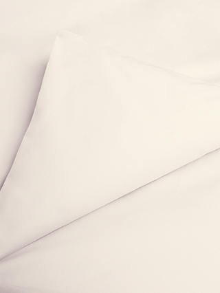 John Lewis & Partners Easy Care Organic Cotton Oxford Pillowcase, Cream