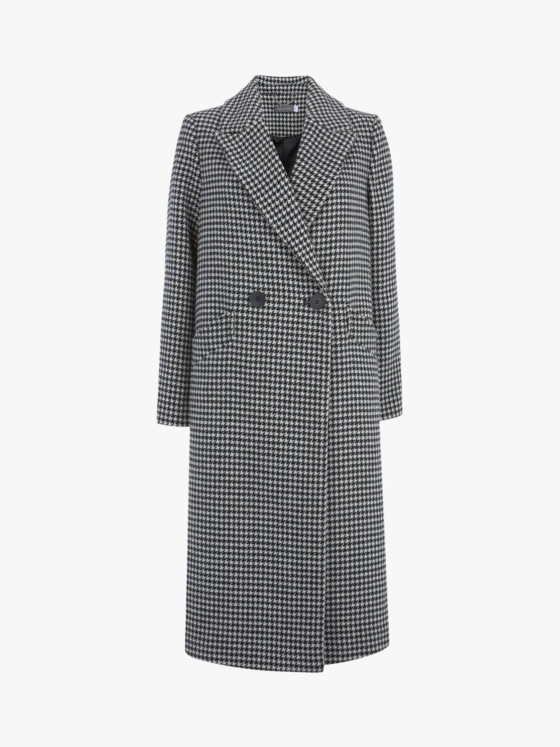 Mint Velvet Houndstooth Tailored Coat, Multi