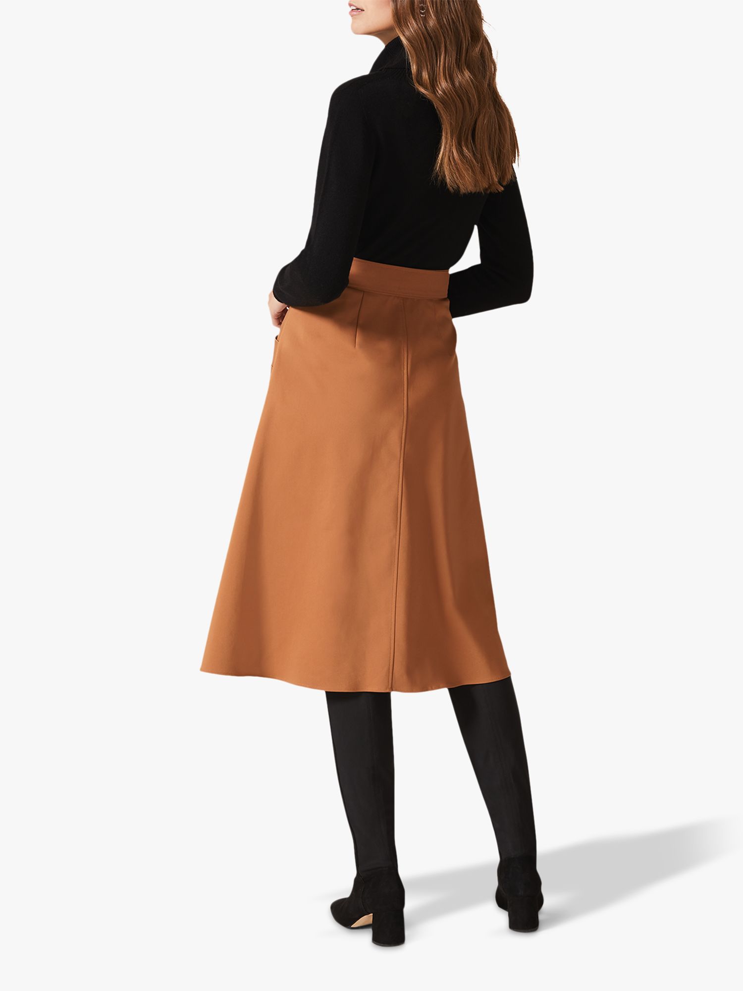 Phase Eight Utility A-Line Skirt, Spice
