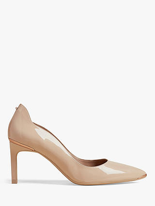 Ted Baker Eriina Stiletto Heel Leather Court Shoes