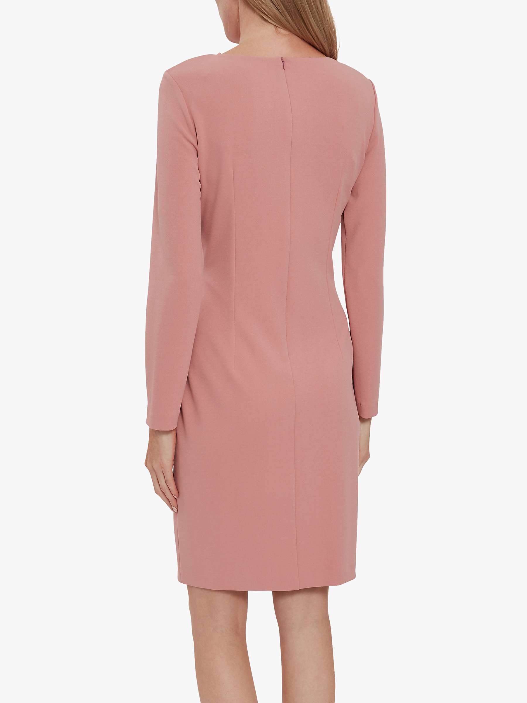 Buy Gina Bacconi Eliane Crepe Peplum Dress Online at johnlewis.com
