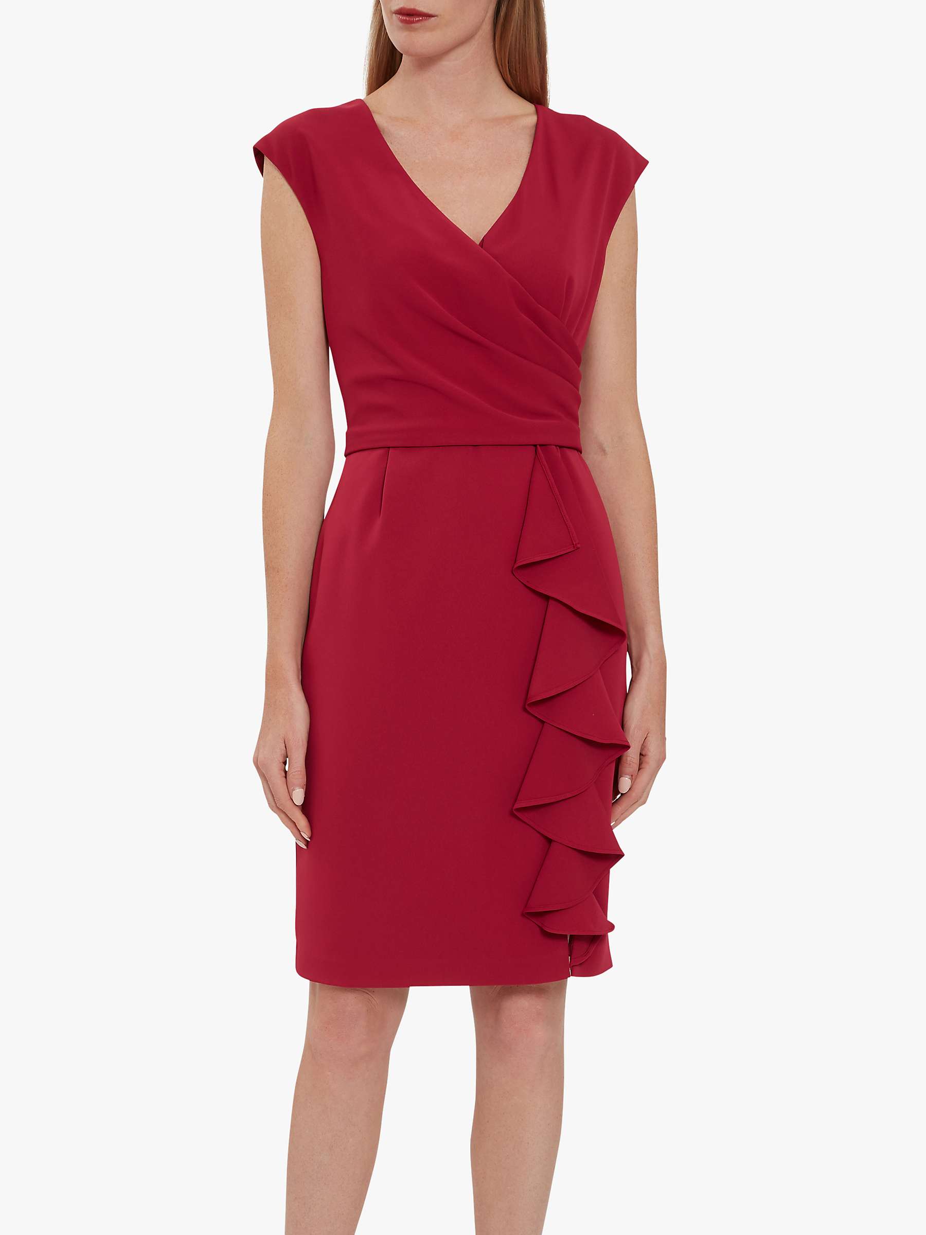 Buy Gina Bacconi Inona Moss Crepe Dress Online at johnlewis.com