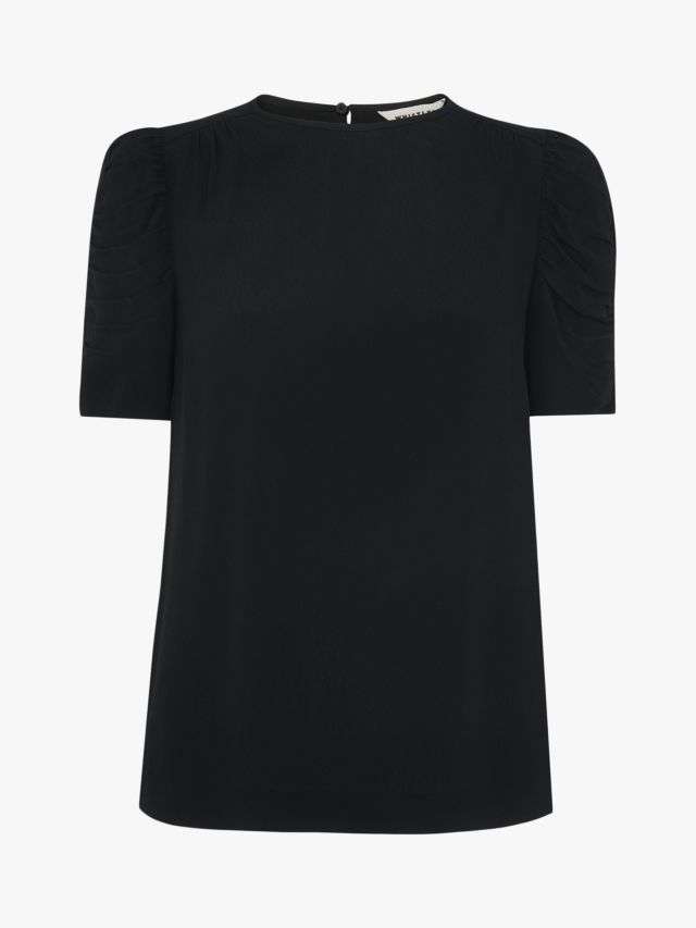 Whistles Nelly Shell Top, Black, 6