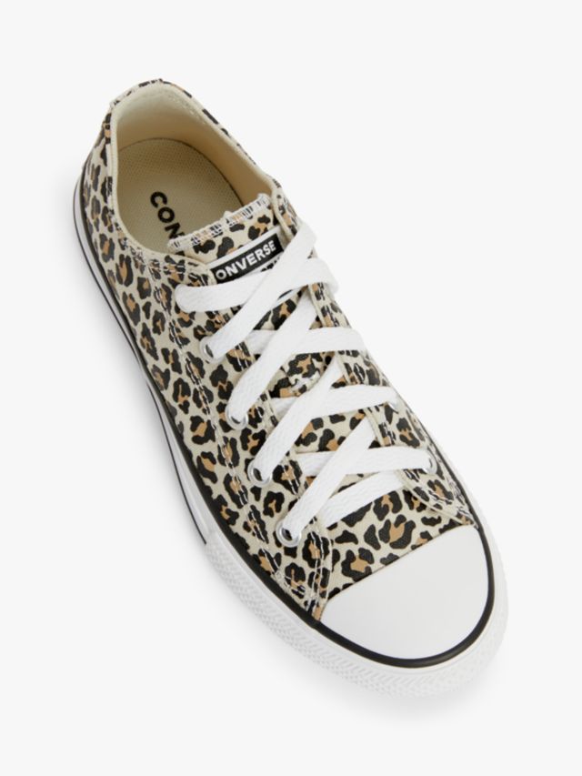 Childrens 2024 leopard converse