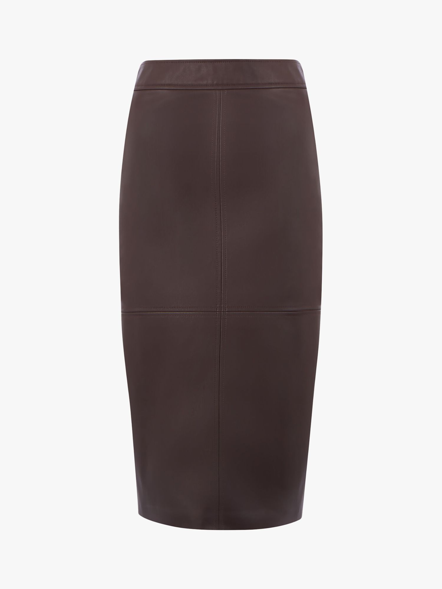 Warehouse Faux Leather Pencil Skirt 7240