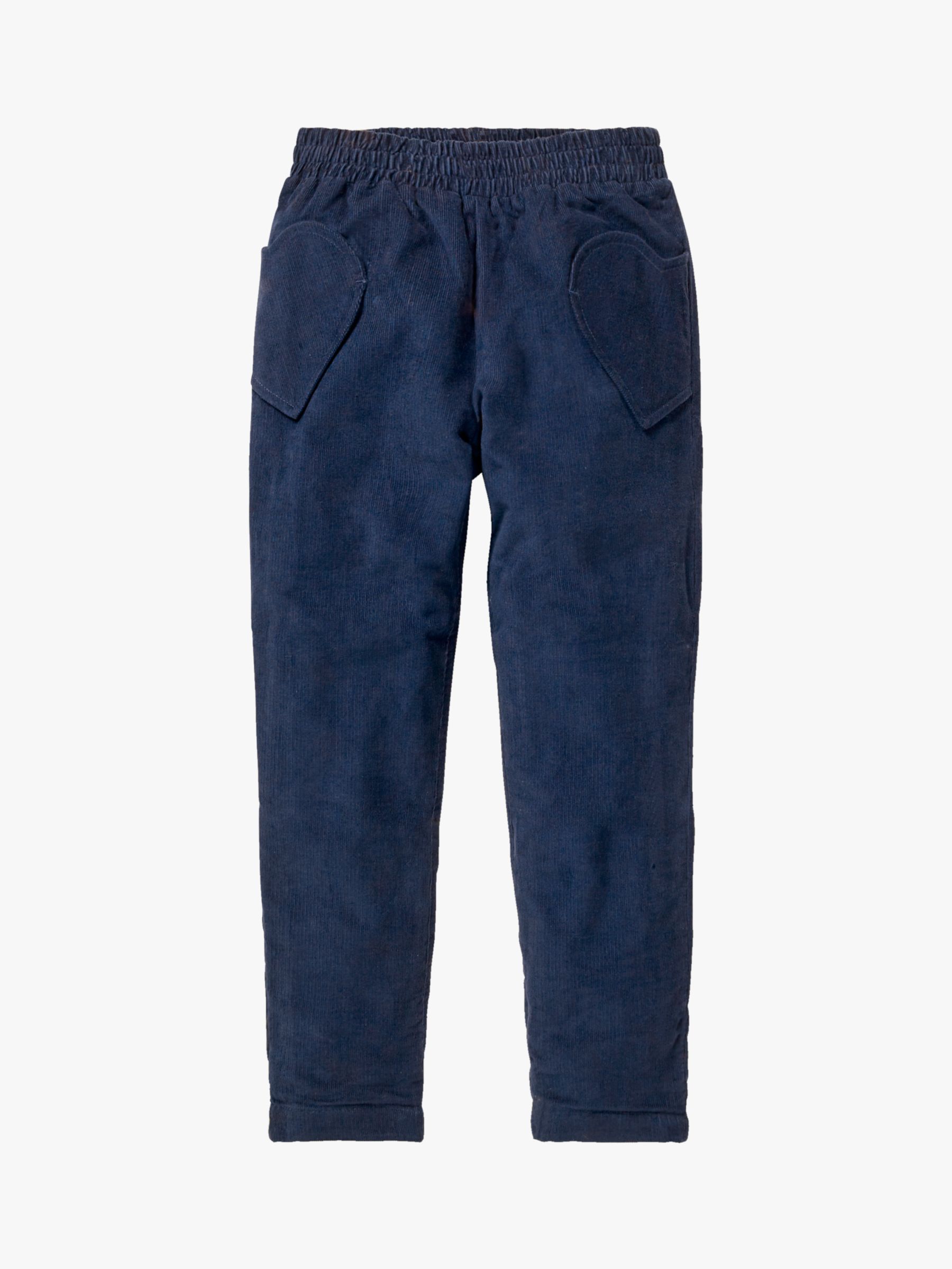 Mini Boden Kids' Lined Pull On Trousers, Navy