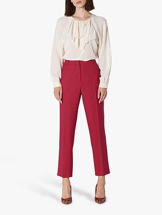 L.K.Bennett Floyd Tailored Trousers, Pink