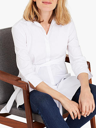 Isabella Oliver Kelly Maternity Shirt, Pure White