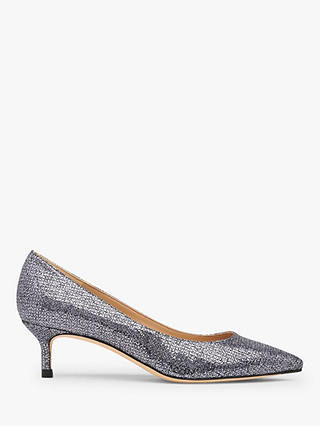 L.K.Bennett Audrey Pointed Toe Court Shoes, Grey