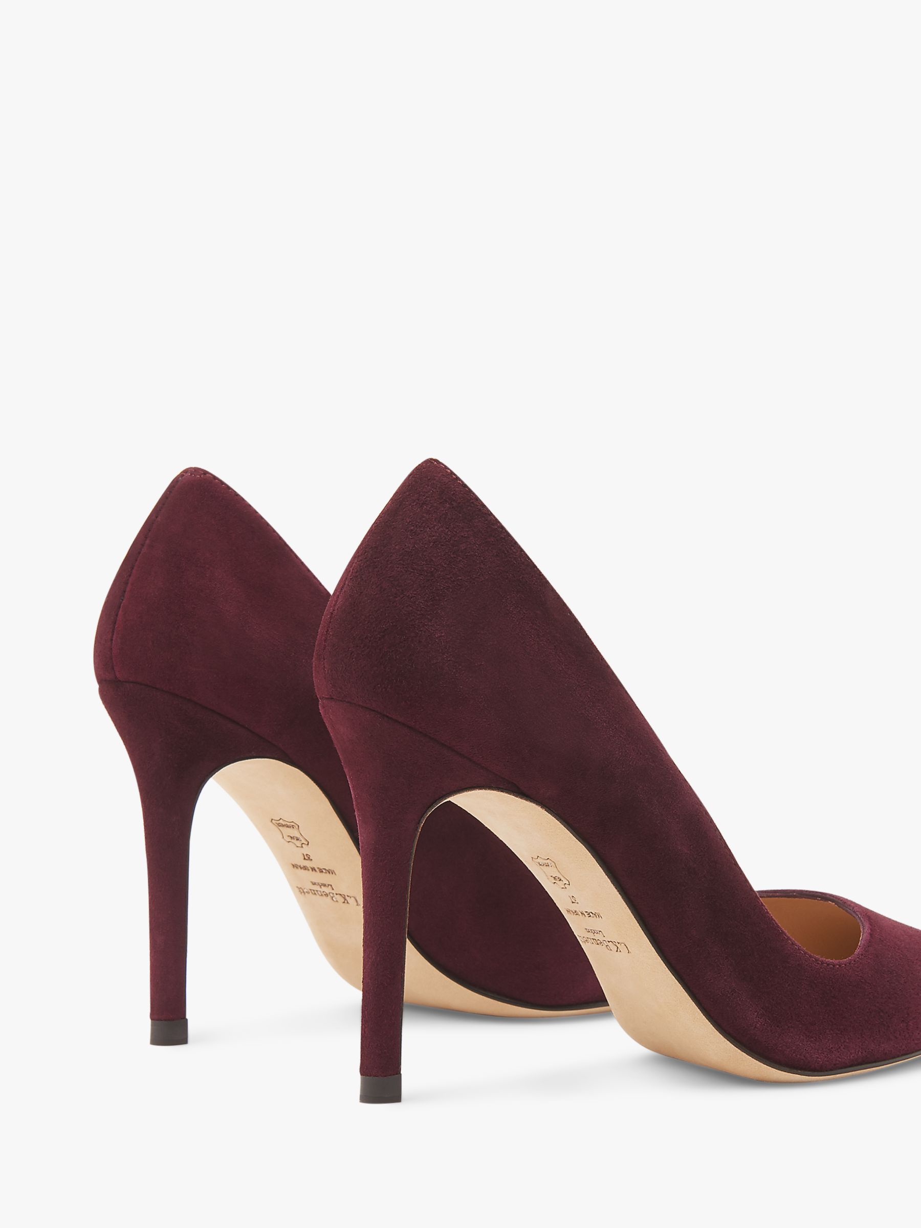 burgundy court heels