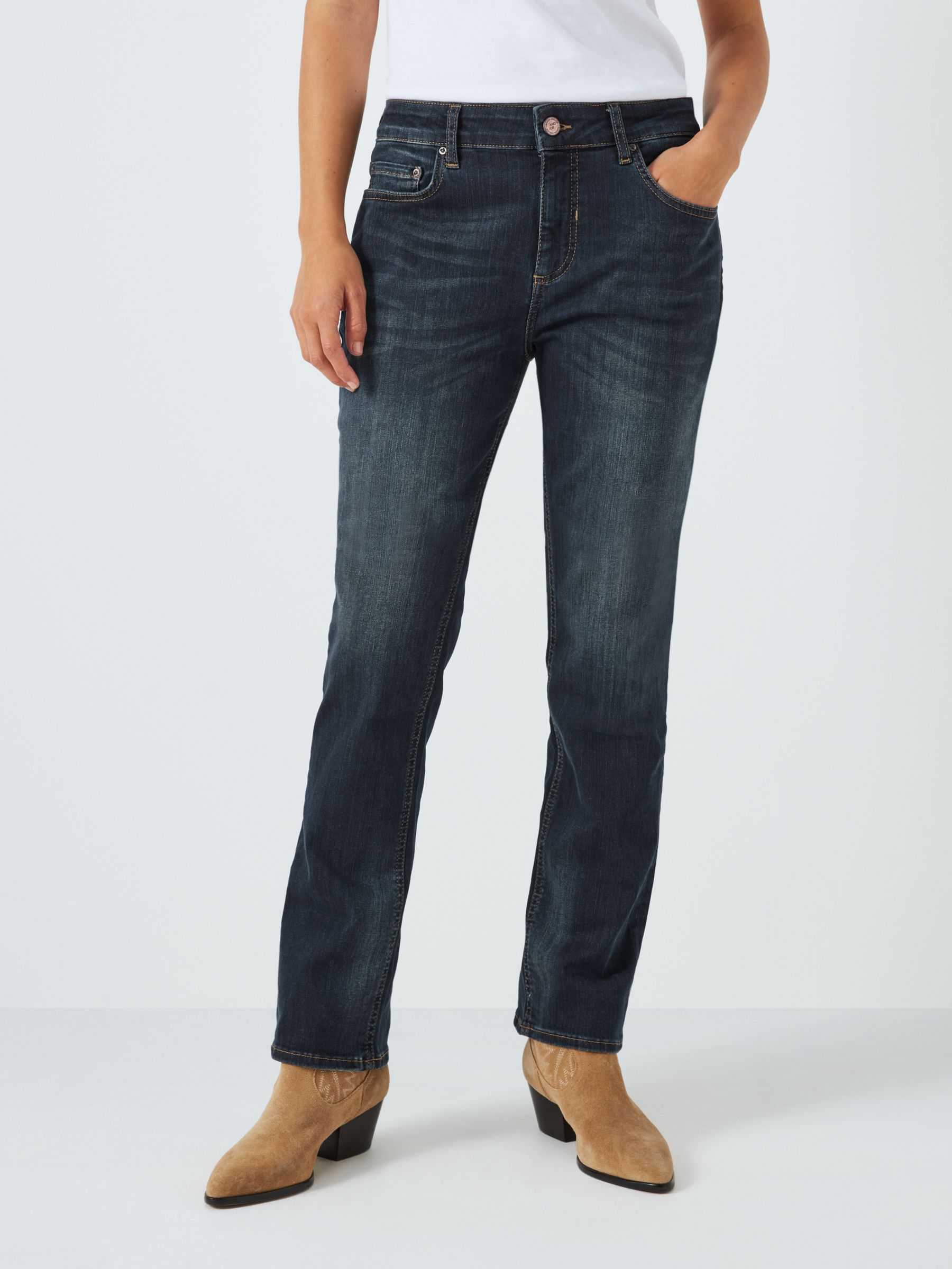 Buy AND/OR Silverlake Straight Leg Jeans Online at johnlewis.com