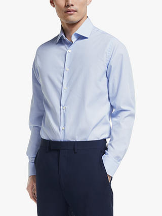 Richard James Mayfair Bengal Stripe Shirt, Blue