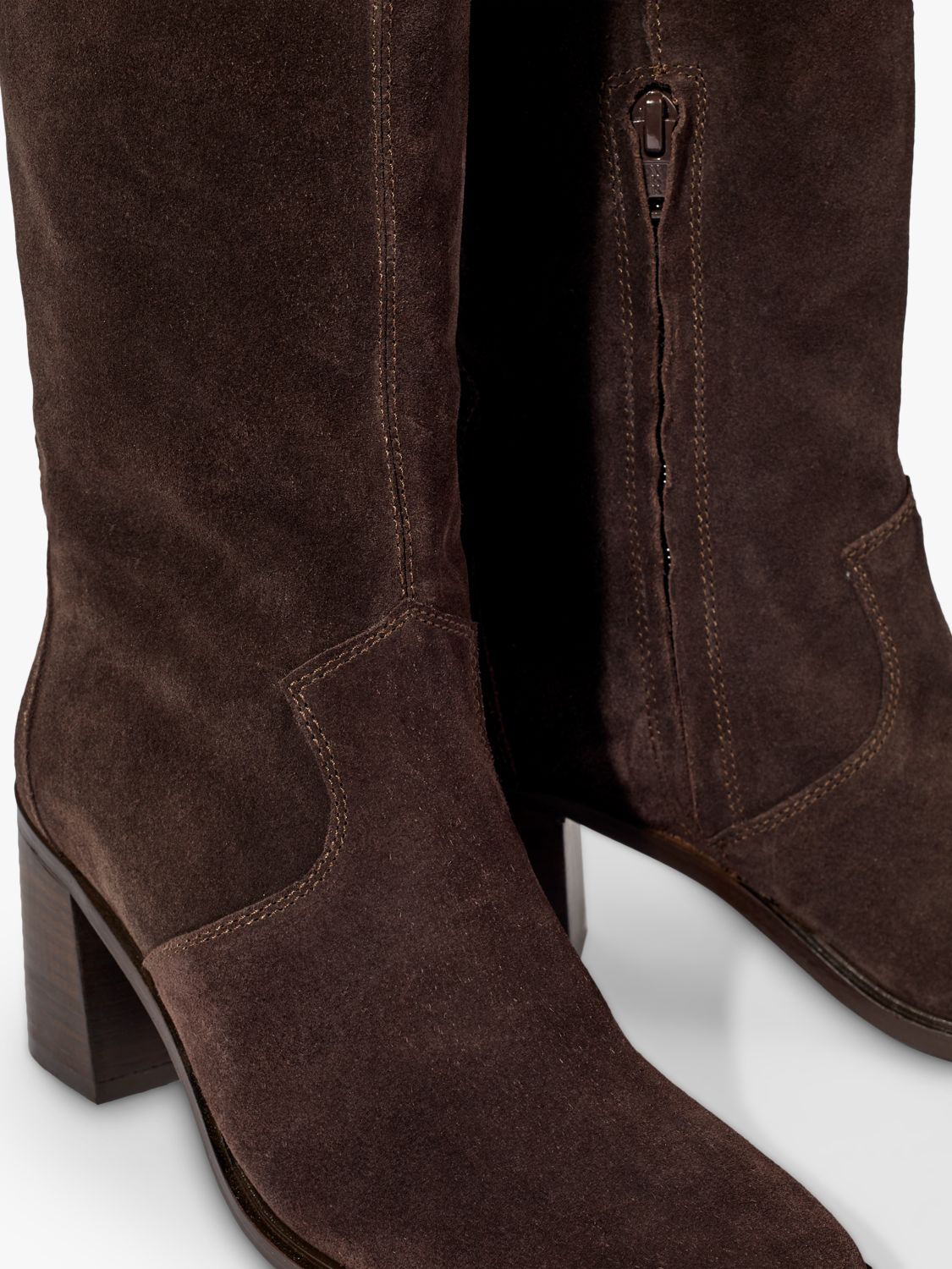 chocolate suede boots