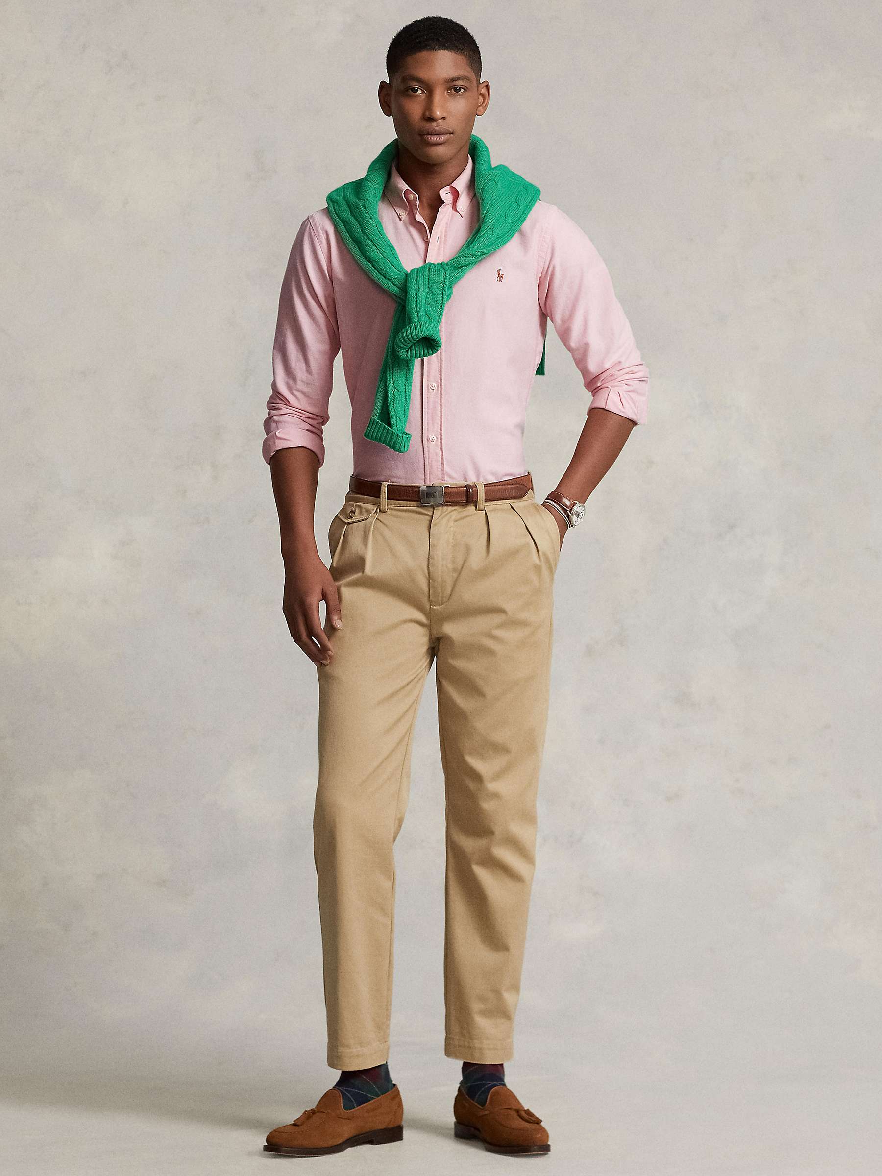 Buy Polo Ralph Lauren Custom Fit Oxford Shirt Online at johnlewis.com
