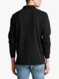 Polo Ralph Lauren Custom Slim Fit Long Sleeve Polo Shirt, Polo Black