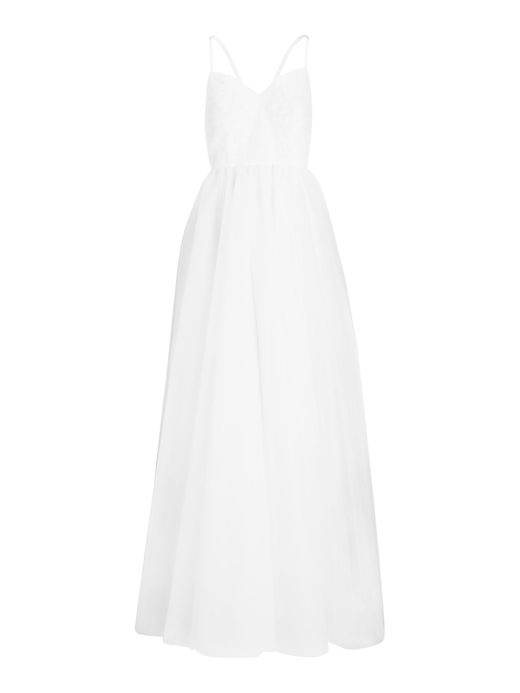 Y.A.S Zetia Maxi Strap Dress, Star White