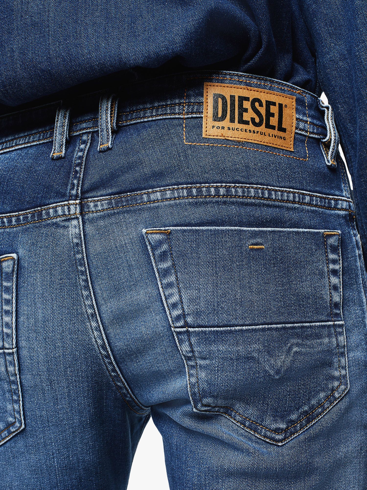 Diesel Thommer Slim Fit Jeans, Blue at John Lewis & Partners