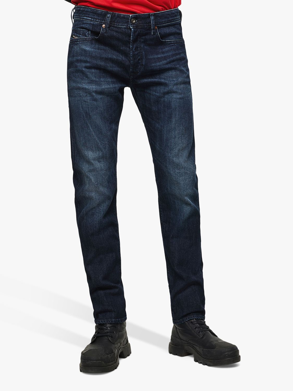 Diesel Buster Slim Jeans, Dark Grey 0095W, 32S