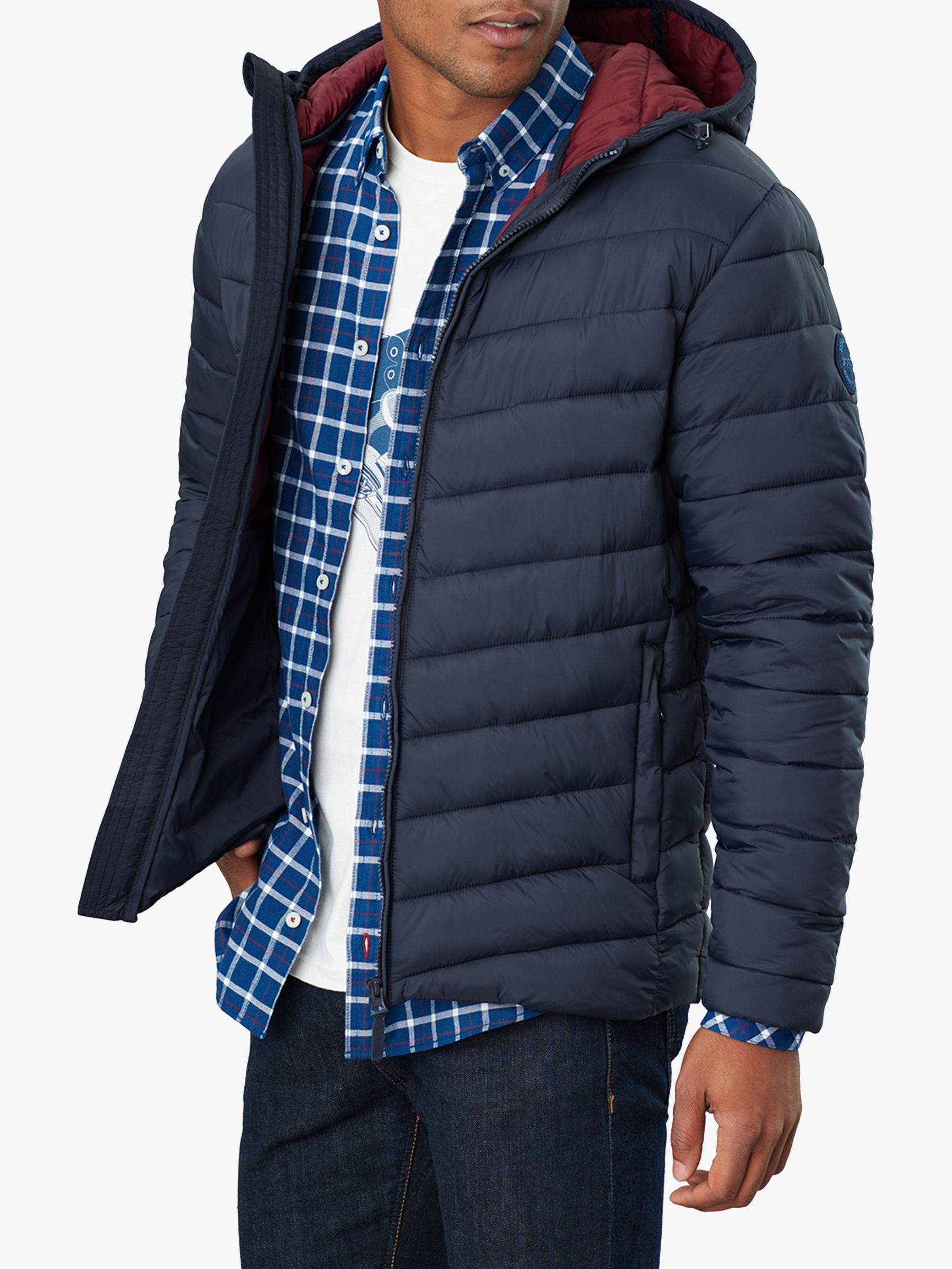 Joules Hooded Go To Quilted Jacket
