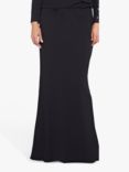 Adrianna Papell Crepe Mermaid Skirt, Black