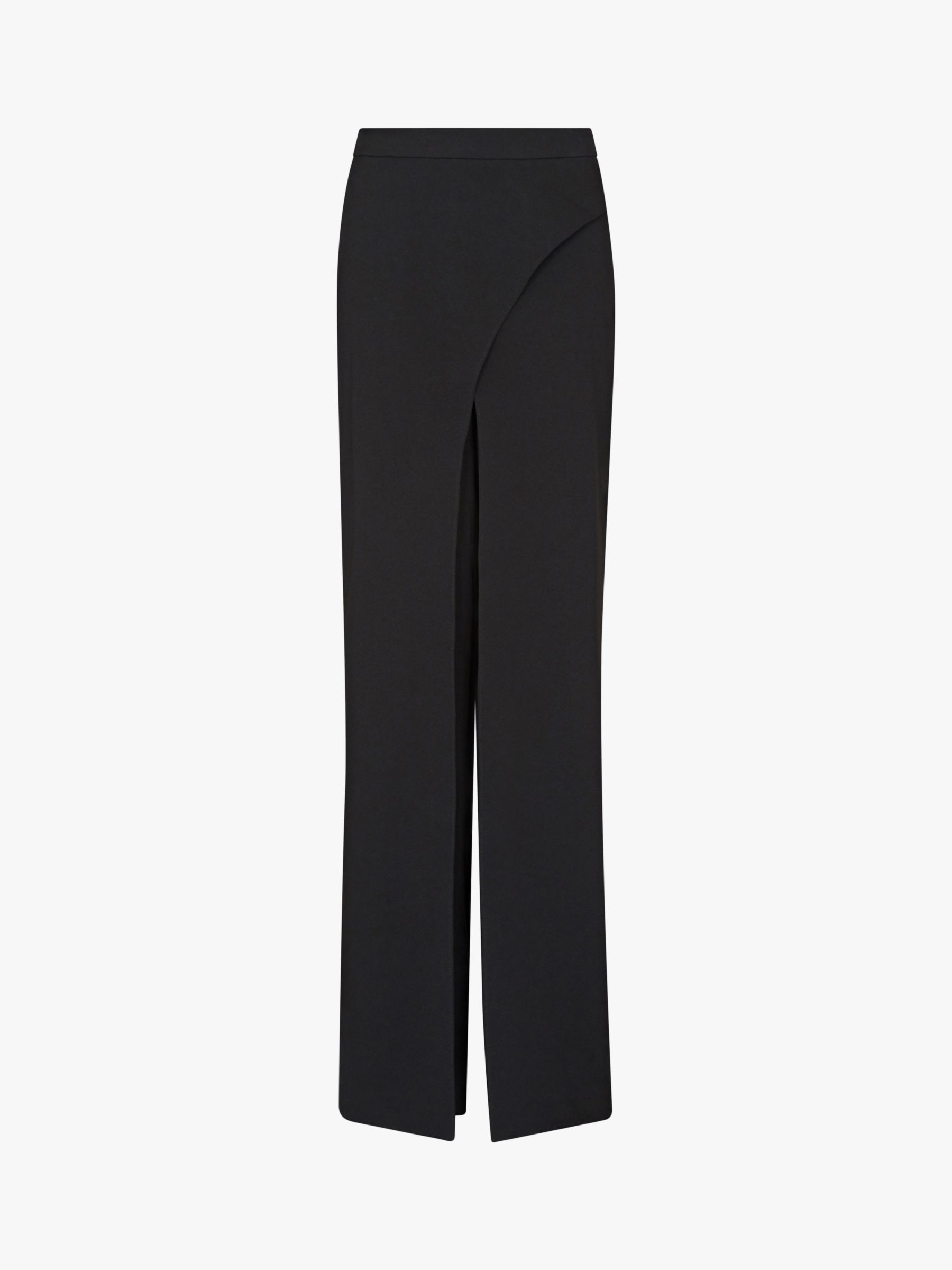 Adrianna Papell Crepe Trousers, Black, 6