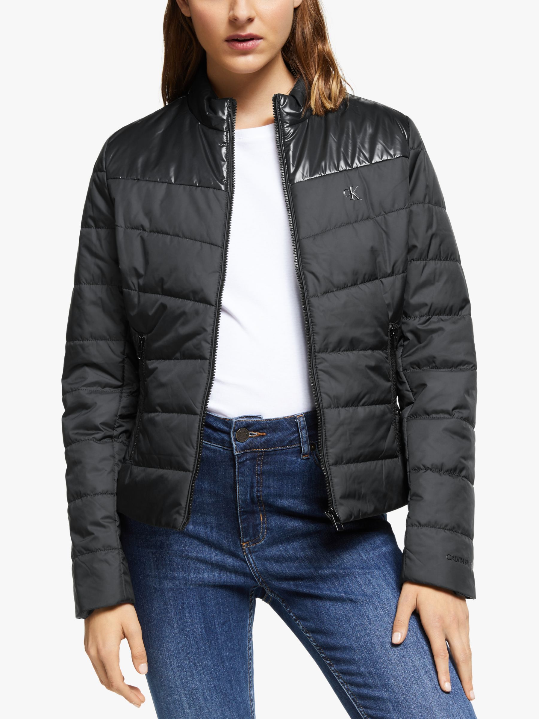 calvin klein jeans padded jacket