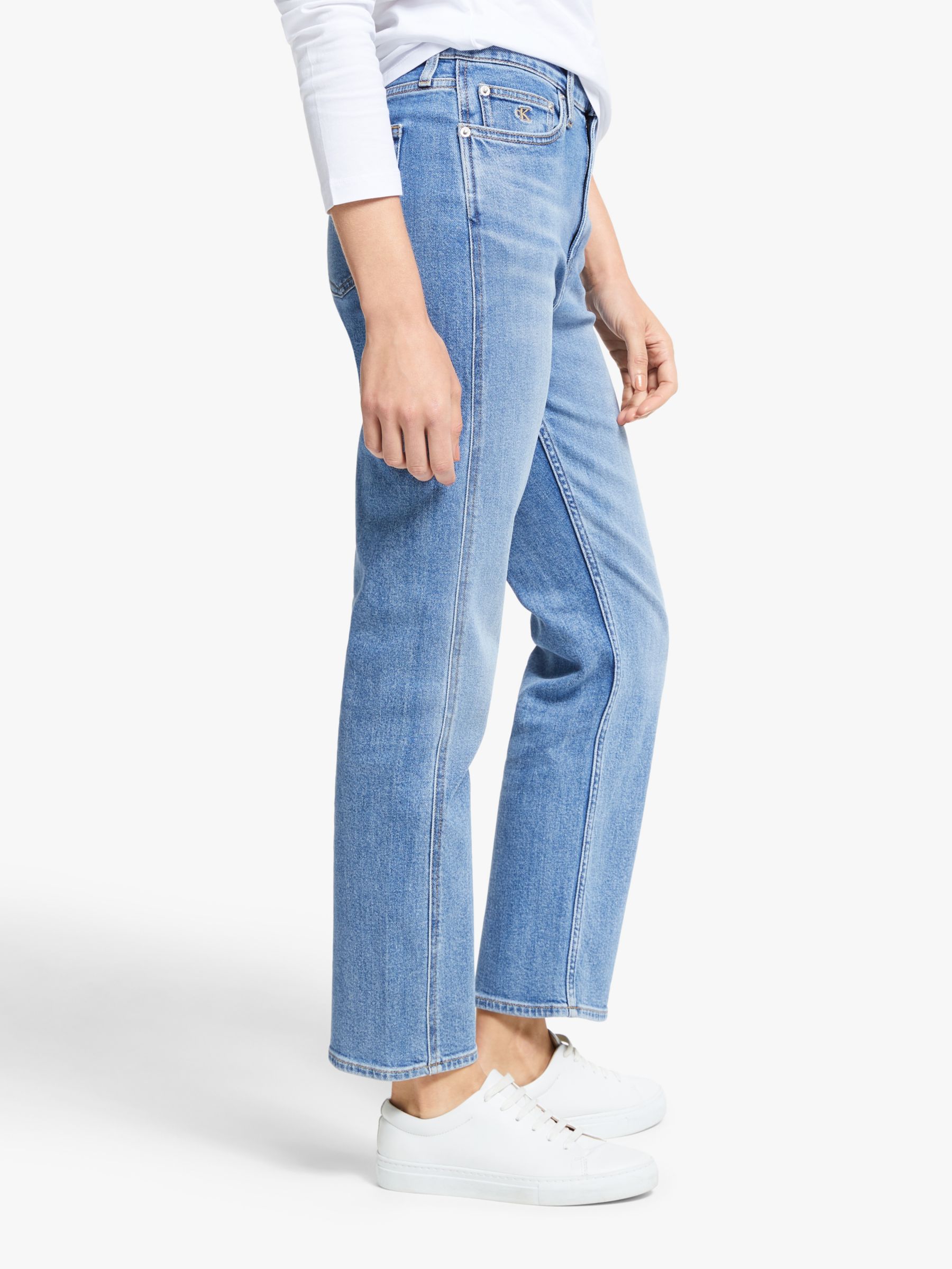calvin klein straight jeans womens
