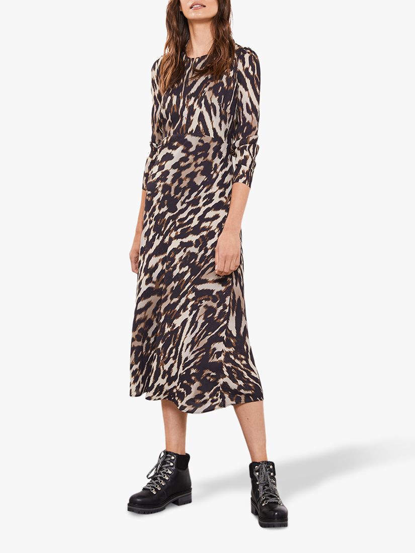 leopard print dress mint velvet