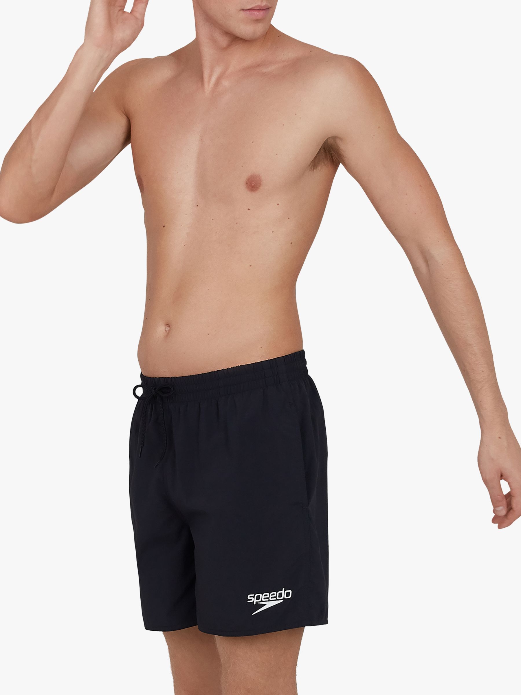 Speedo Essentials 16" Swim Shorts, Black, S