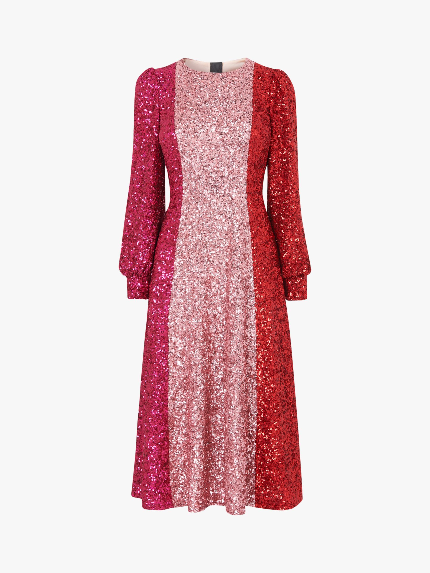 L.K.Bennett Fitzgerald Sequin Dress, Multi