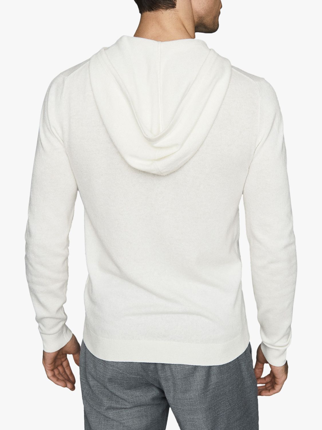 white long sleeve hoodie