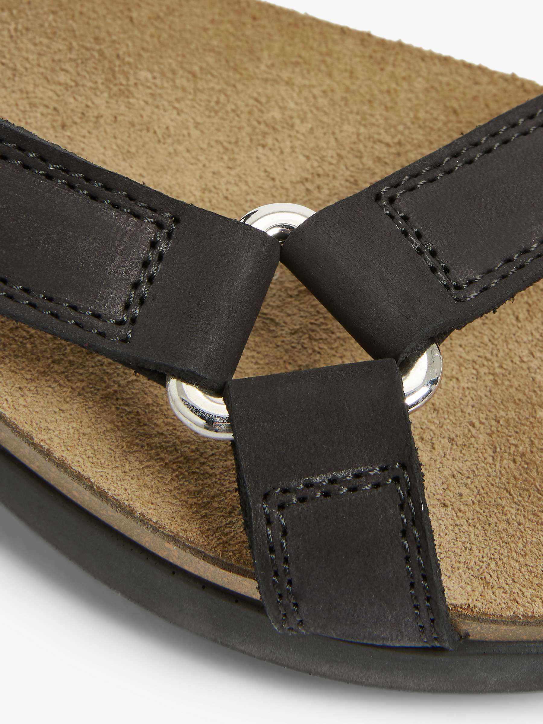 Buy John Lewis & Partners Designed for Comfort Lenova Leather Flat Sandals Online at johnlewis.com