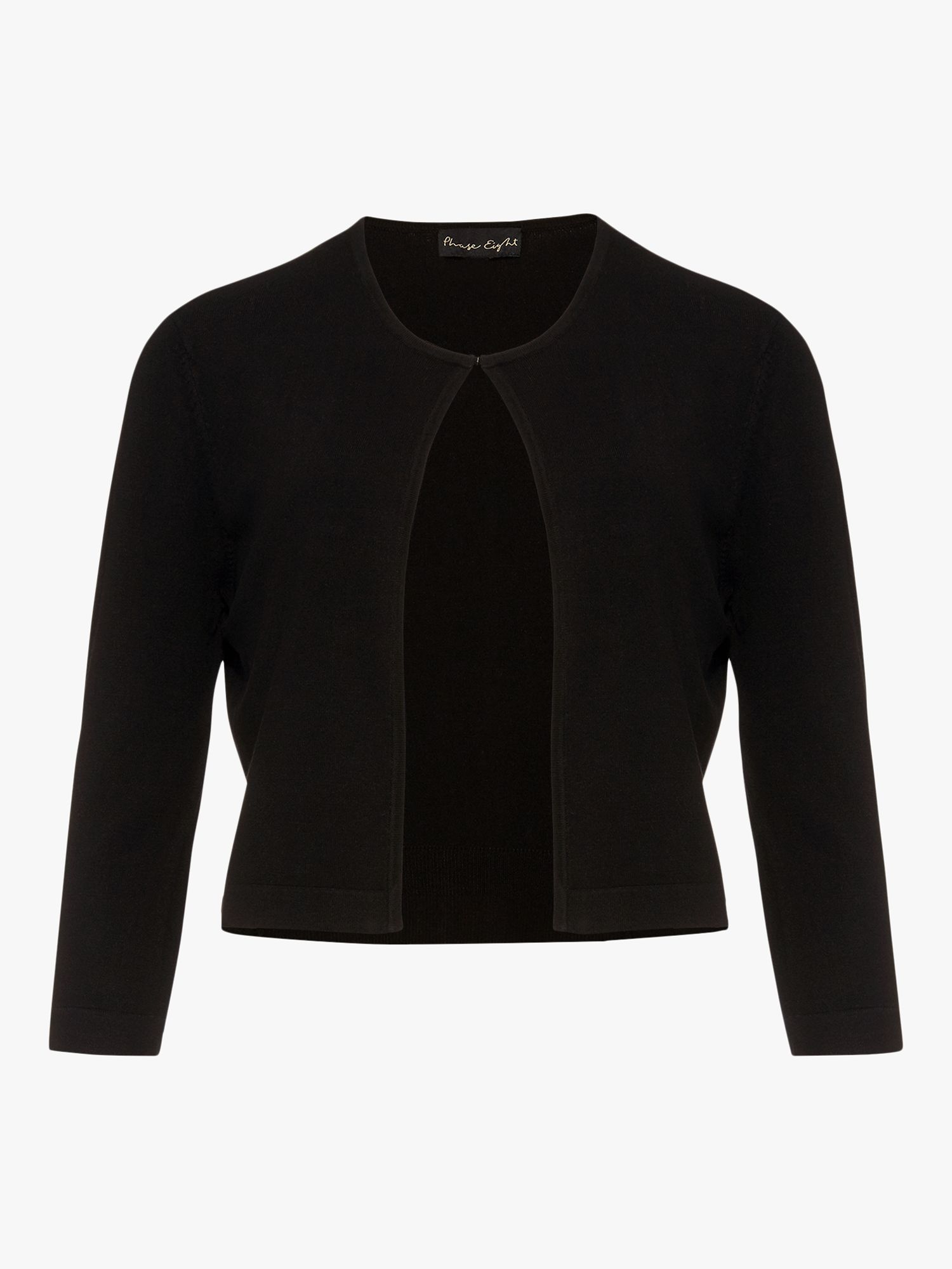 Phase Eight Catie Cardigan, Black at John Lewis & Partners