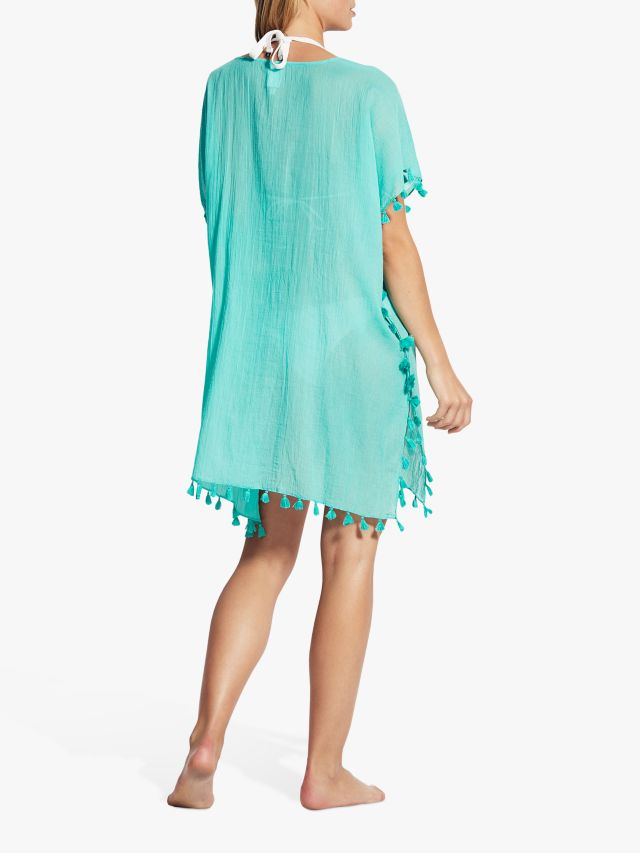 Seafolly Amnesia Kaftan, Antigua Blue, One Size