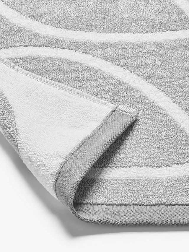 Orla Kiely Linear Stem Hand Towel, Grey