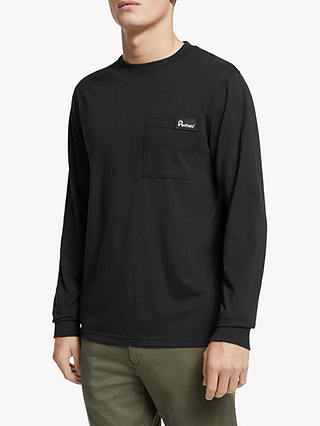 Penfield Ashland Long Sleeve T-Shirt, Black