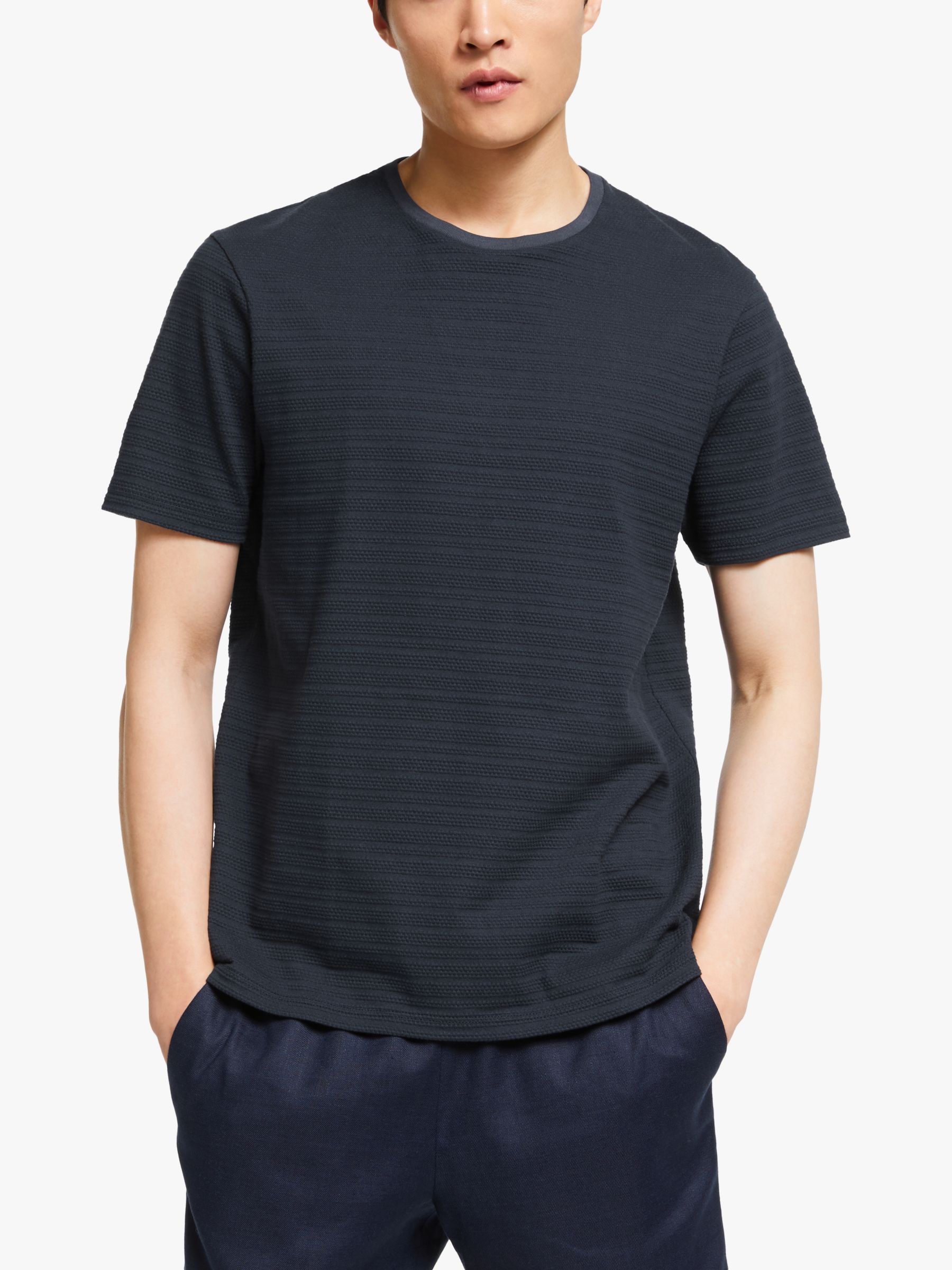 Kin Texture Crew Neck T-Shirt