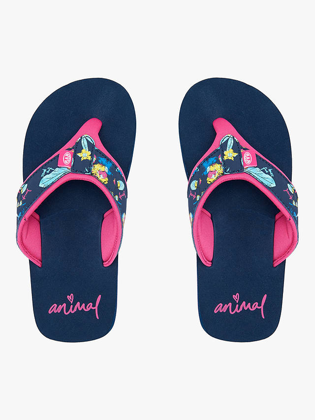 Animal Swish Upper AOP Girls Sandals